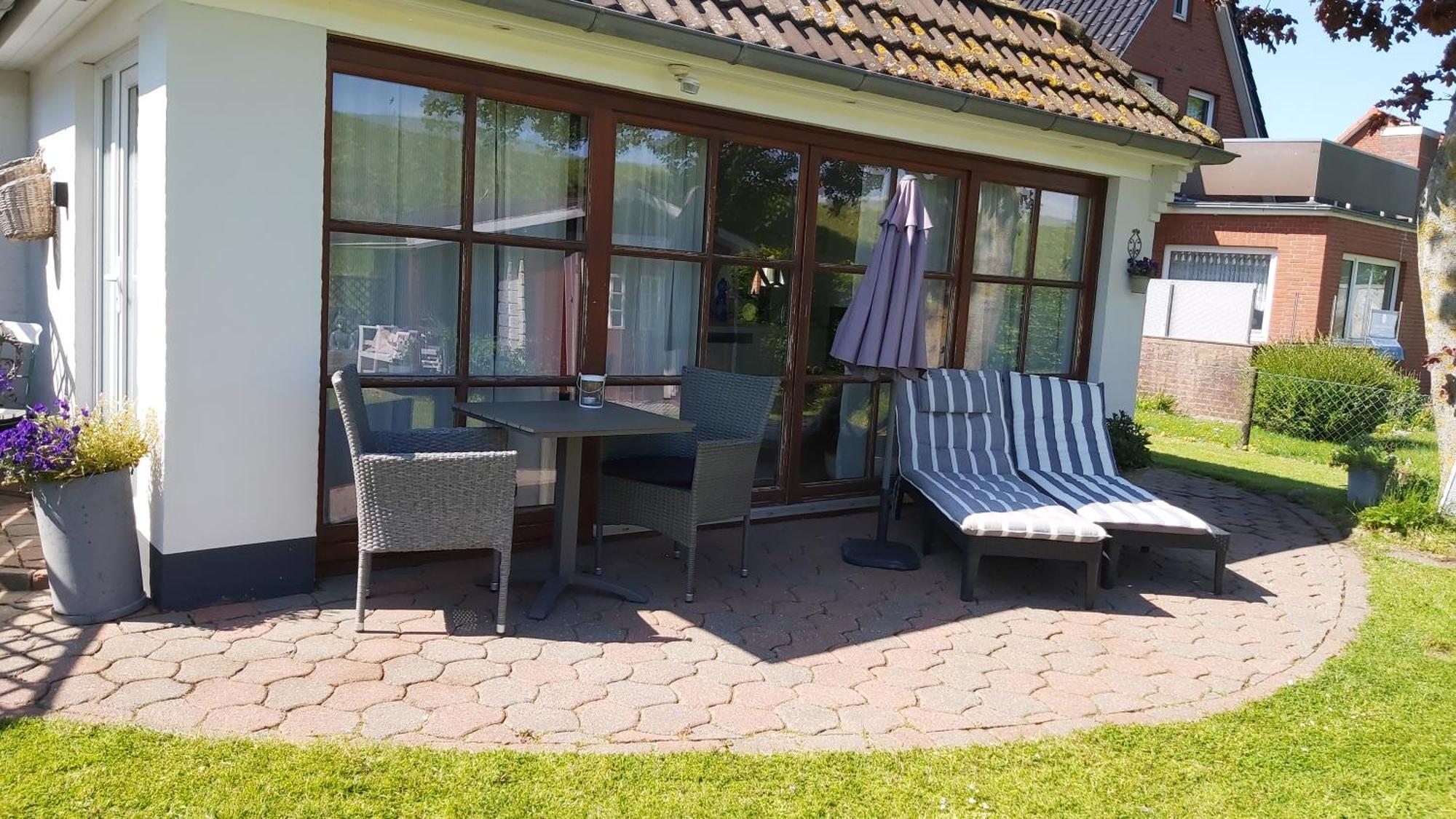 Ferienwohnung Deichblick Toenning Luaran gambar