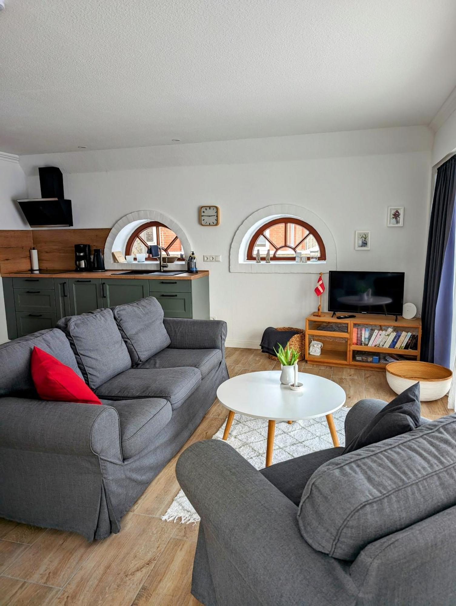 Ferienwohnung Deichblick Toenning Luaran gambar